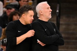 马刺媒体晒出球队新老主帅菜鸟赛季胜率，波波维奇只有26.6%